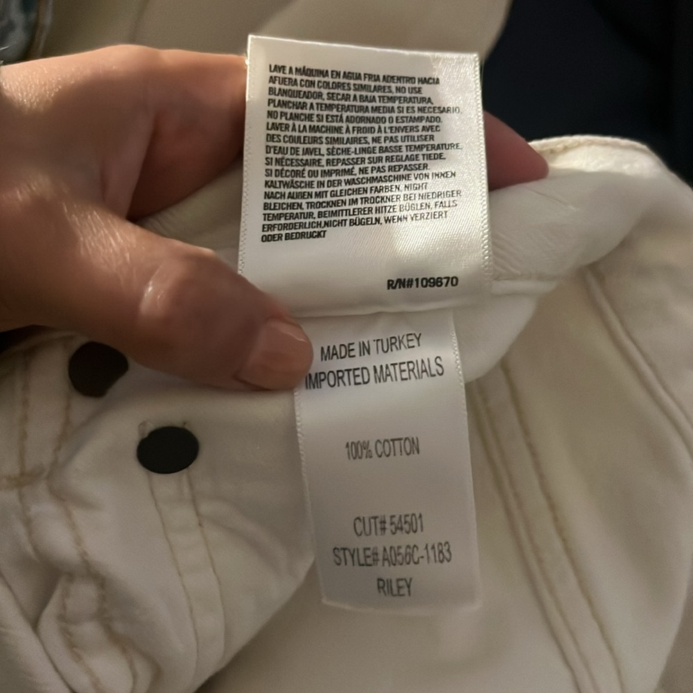 Agolde Riley crop denim - Picture 6 of 7